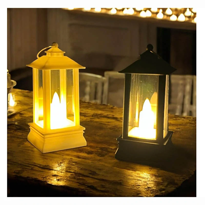 LED lampáš 9 cm - biely a čierny