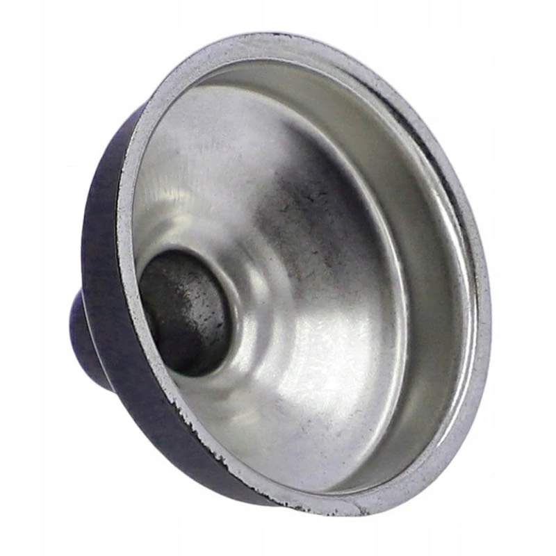 Lievik na ploskačku nerezový malý čierny