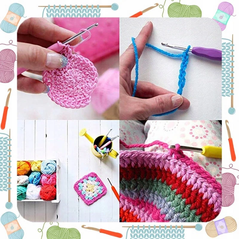 Sada na háčkovanie 52 dielna