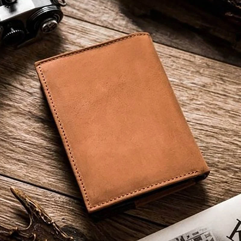 Veľká dvojfarebná pánska peňaženka z prírodnej kože Peterson N4-SHS-4131