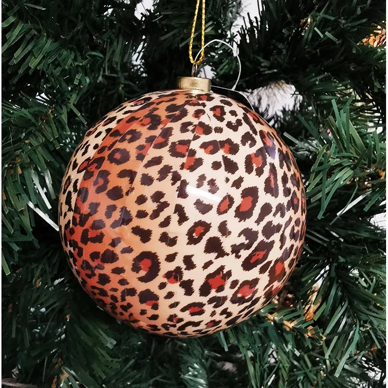 Vianočné gule so zvieracím motívom - 10 kusov