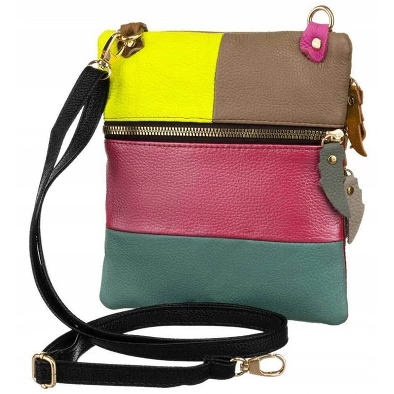Dámska crossbody kožená kabelka Cavaldi 1718-SKL