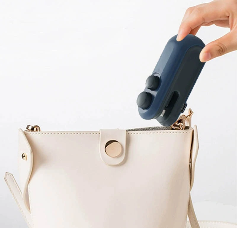 Bezdrôtová zváračka a otvárač fólií 2v1 s magnetom a USB nabíjaním modrá