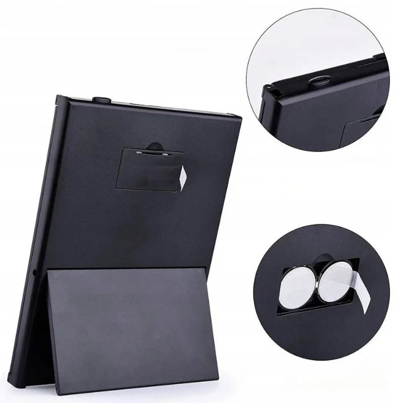 Kozmetické zrkadlo s LED podsvietením a podstavcom