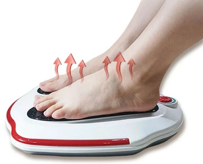 Elektrický masážny prístroj na nohy s vyhrievaním a vibráciami