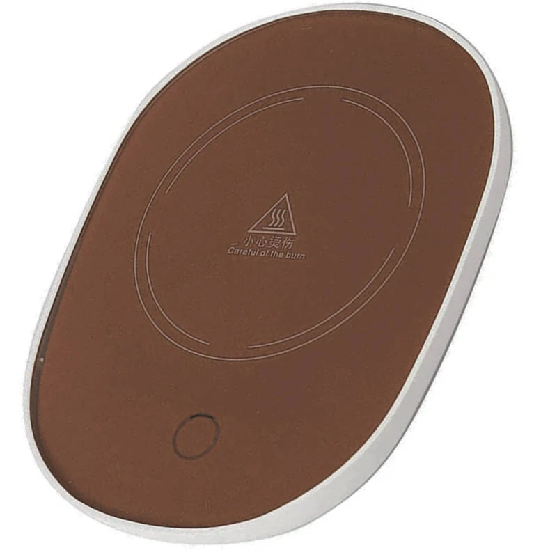 Hrnček s elektrickým ohrievačom hnedý