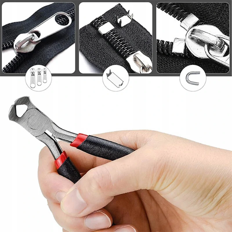 Súprava na opravu zipsov 211 ks + kliešte