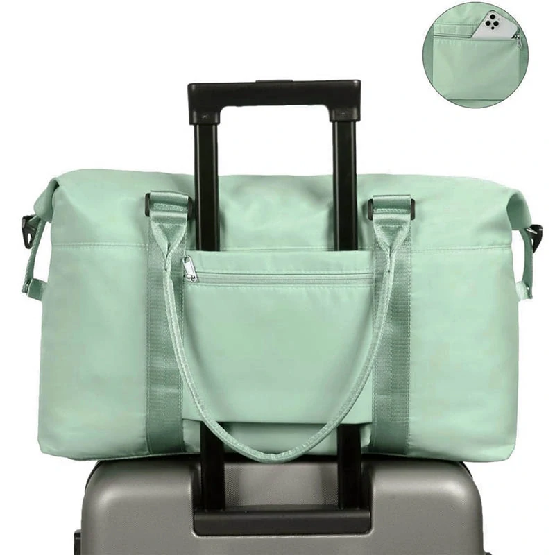 Cestovná taška nastaviteľná zelená
