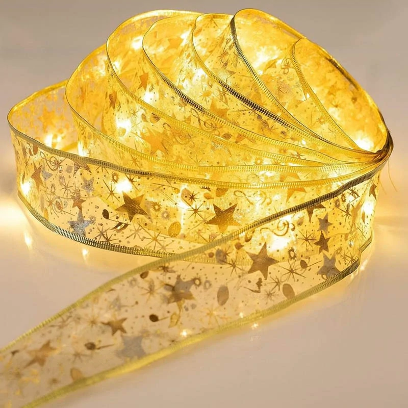 Vianočná LED stuha na stromček 5m