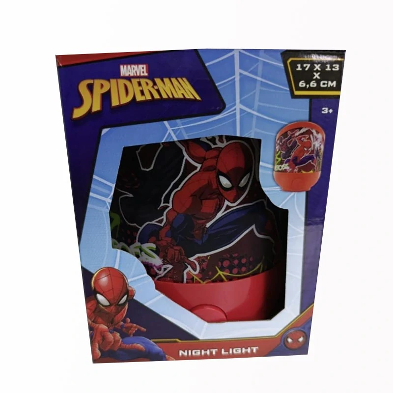 Spiderman - Nočná lampa červená disney