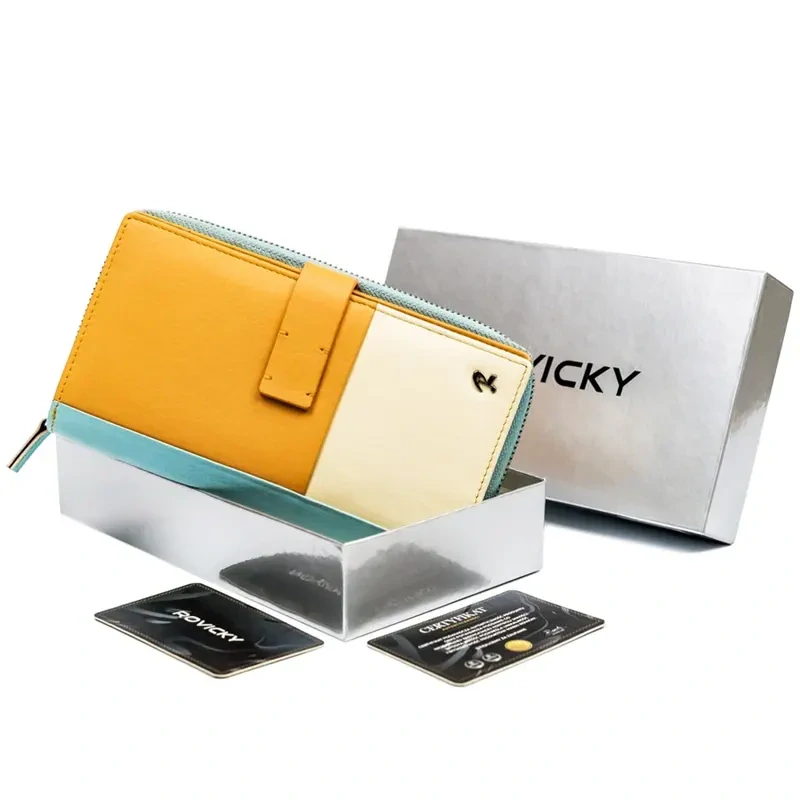 Dámska kožená peňaženka Rovicky N710-XL-RCN