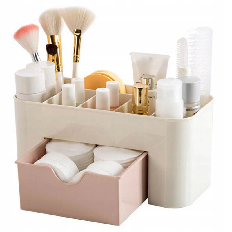 Organizér na kozmetiku a bižutériu 20cm ružový