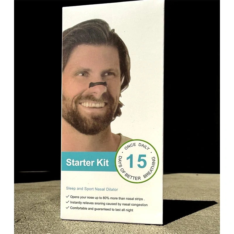 Magnetický nosový dilatátor Starter Kit – čierny