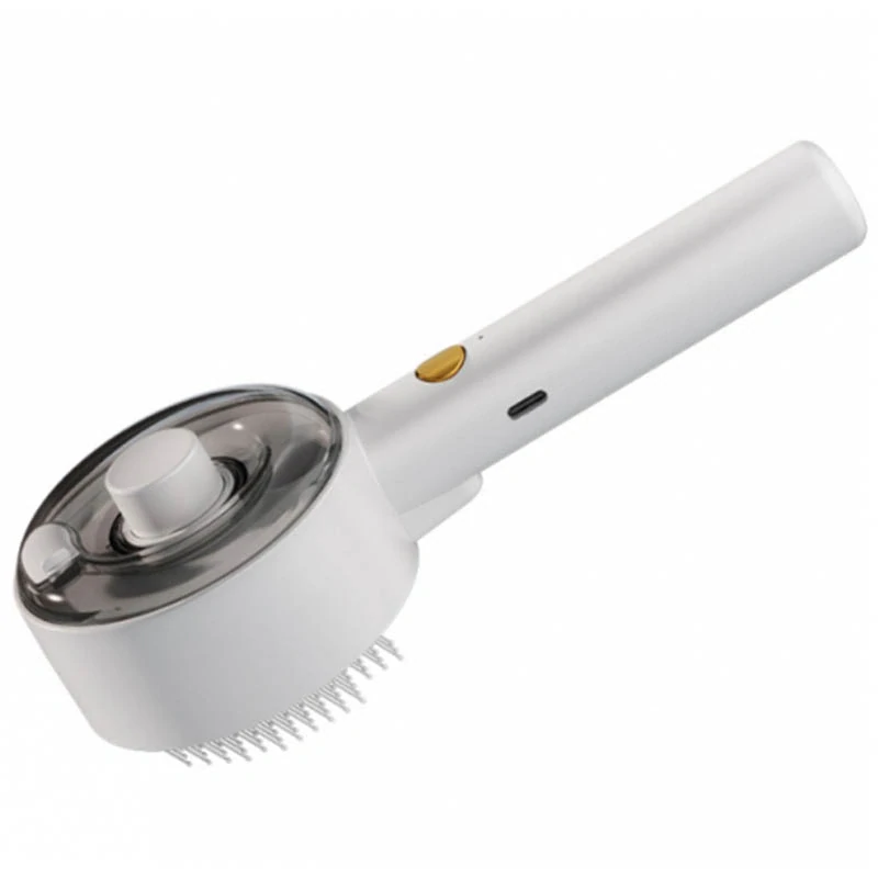 Elektrická kefa pre psov a mačky s rozprašovačom