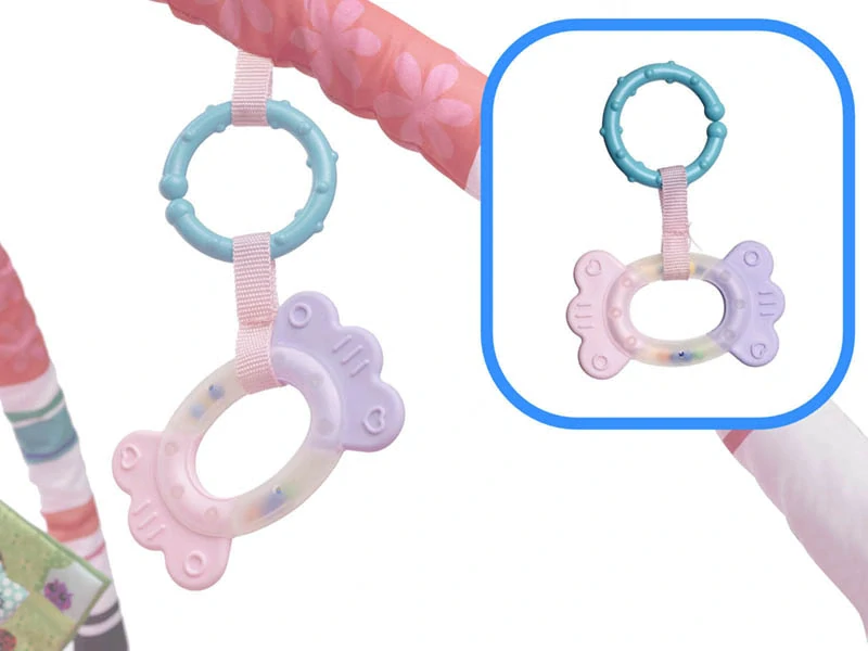 Edukačná podložka pre najmenšíich ružová