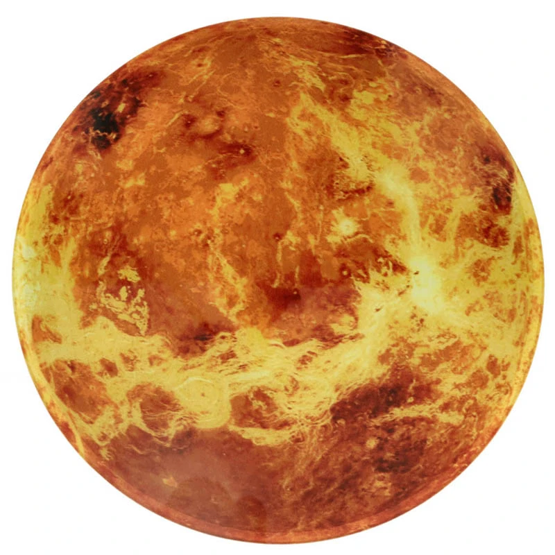 Nástenné hodiny Planéta Mars s LED displejom 32 cm