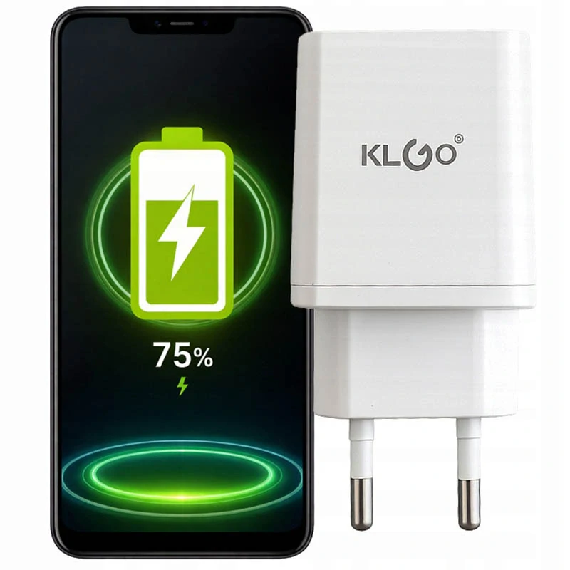 Rýchla sieťová nabíjačka 35W USB-C + USB-A s káblom