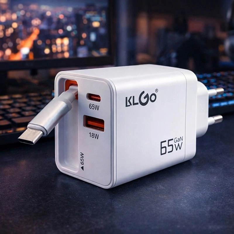 Rýchla sieťová nabíjačka 65W s USB-C káblom