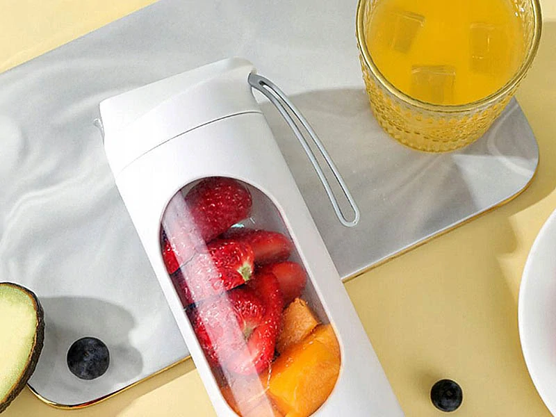 Prenosný mini smoothie blender 500 ml – biely