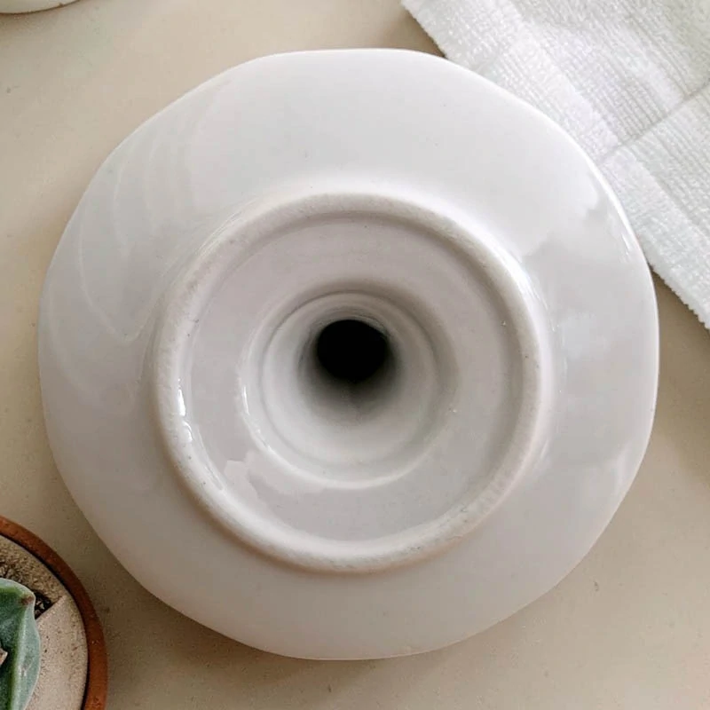 Reutter Porzelan - Porcelánový stojan na prstene so zlatou linkou 8 cm