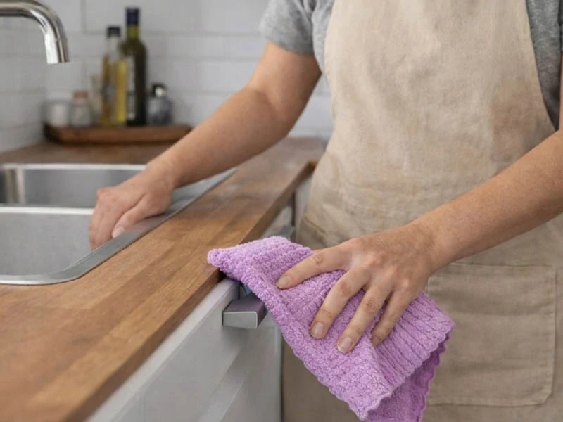 Utierky z mikrovlákna farebné 5 ks 30 × 30 cm