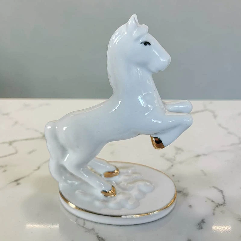 Porcelánová soška kôň Reutter Porzellan 7 cm