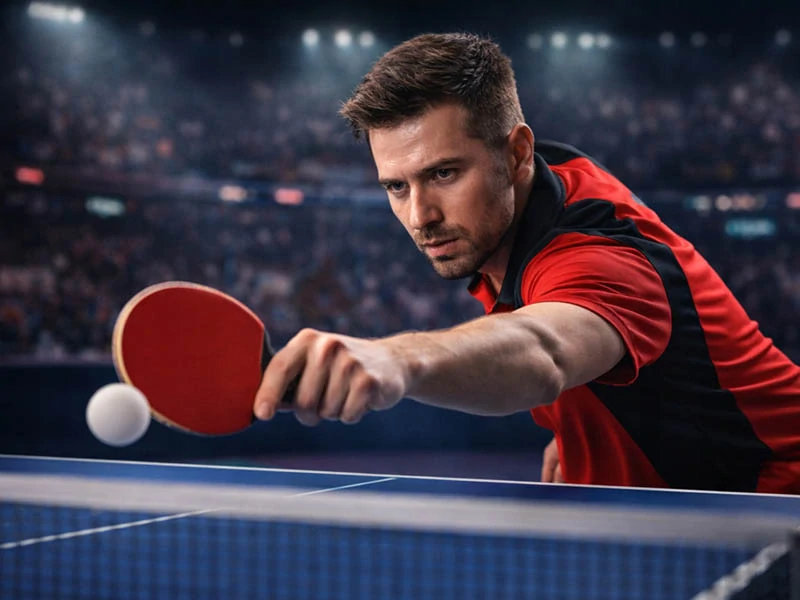 Loptičky na stolný tenis 60 ks biele