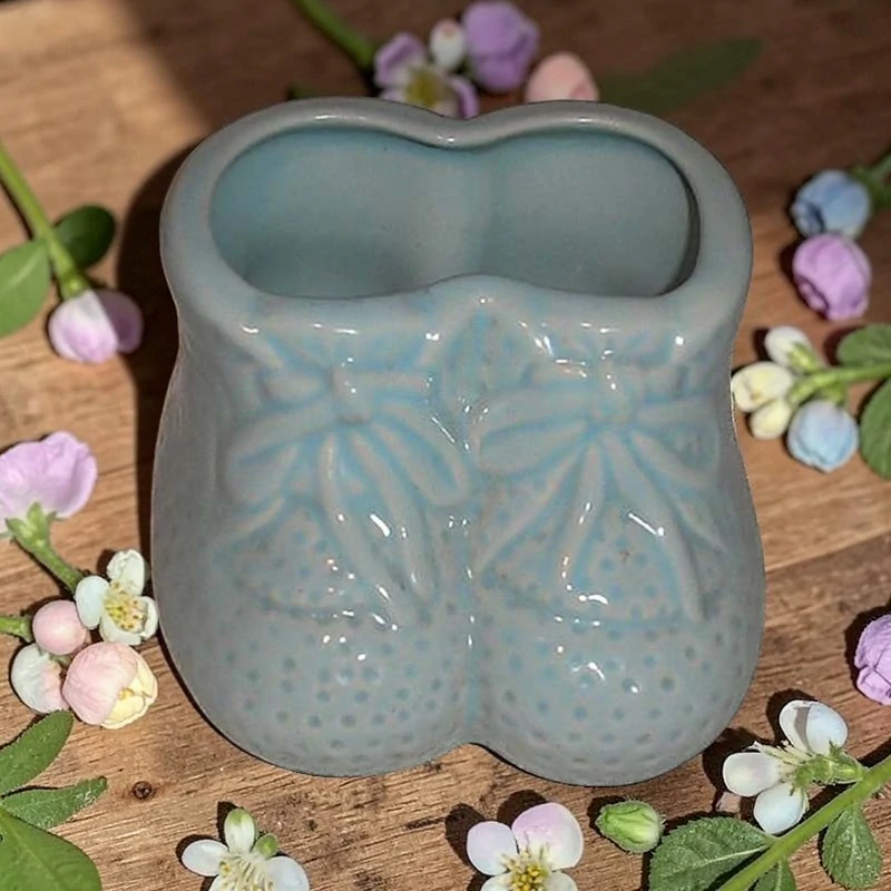 Keramická dóza topánky