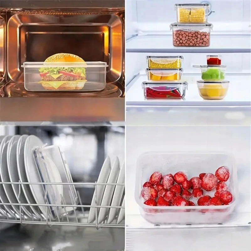 Sada plastových dóz na potraviny 12 ks