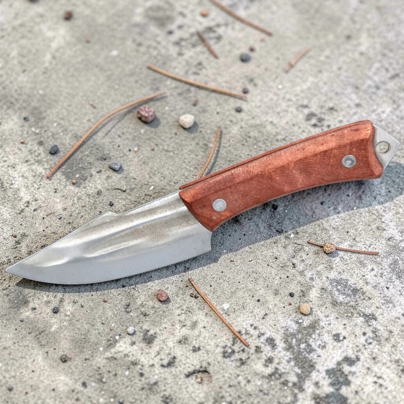 Outdoorový nôž s pevnou čepeľou