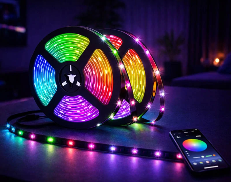 LED pás RGB 5 m Bluetooth