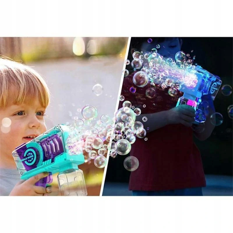 Pištoľ - Automatický výrobník mydlových bublín 