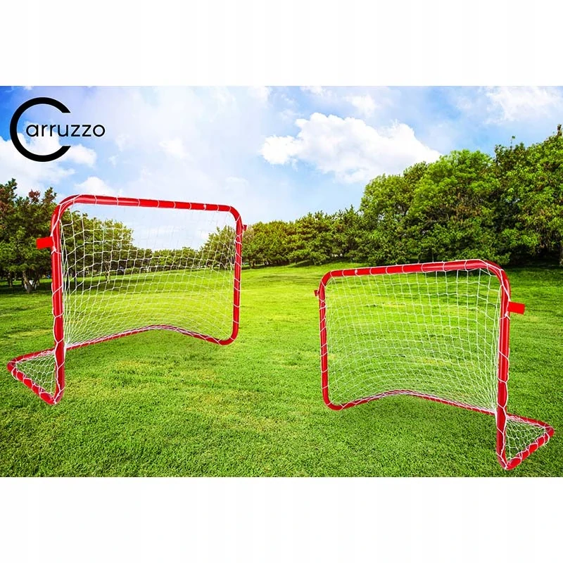 Futbalové bránky pre deti sada 2 ks 78 × 56 × 45 cm