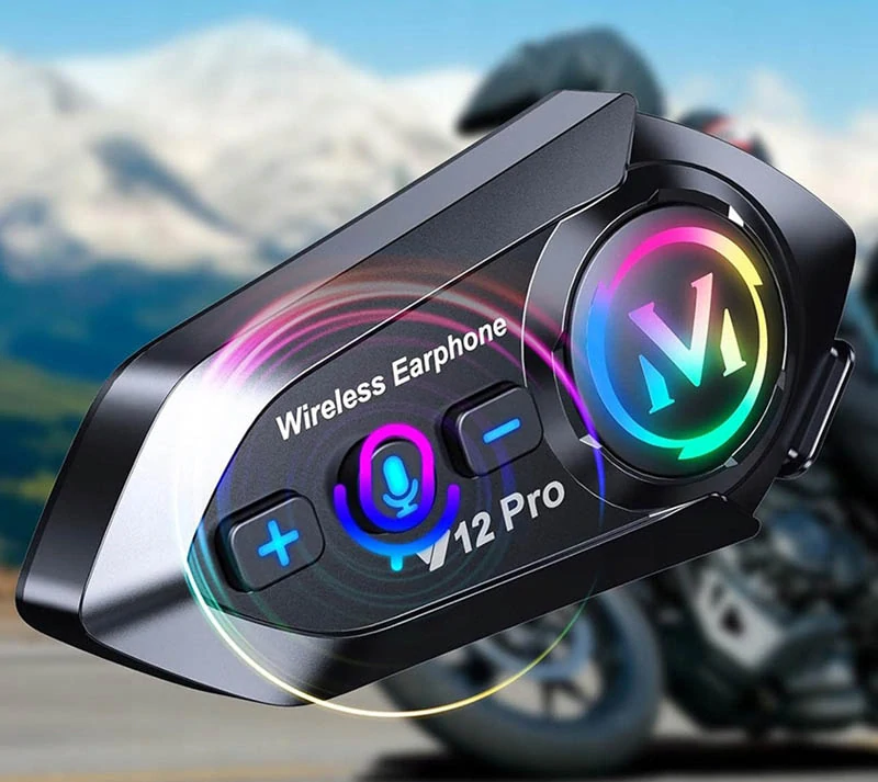 Interkom na motorku Bluetooth Y12 Pro