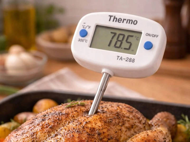 Digitálny kuchynský teplomer so sondou TA-288