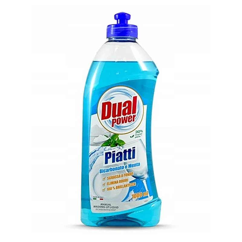 Koncentrovaný prostriedok na umývanie riadu Dual Power Bicarbonato Menta