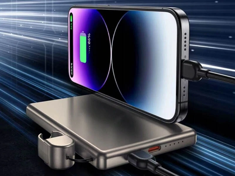 Powerbanka 5000 mAh s rýchlym nabíjaním 20 W zlatá