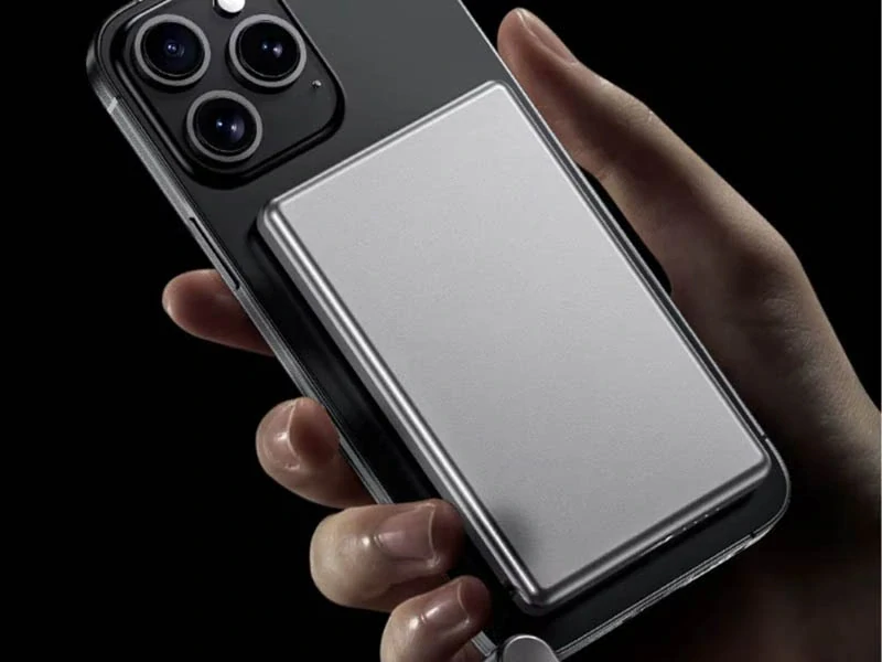 Powerbanka 5000 mAh s rýchlym nabíjaním 20 W sivá
