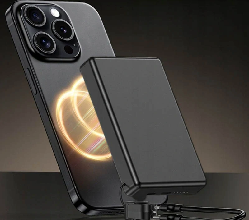 Powerbanka 10000 mAh s rýchlym nabíjaním 20 W sivá