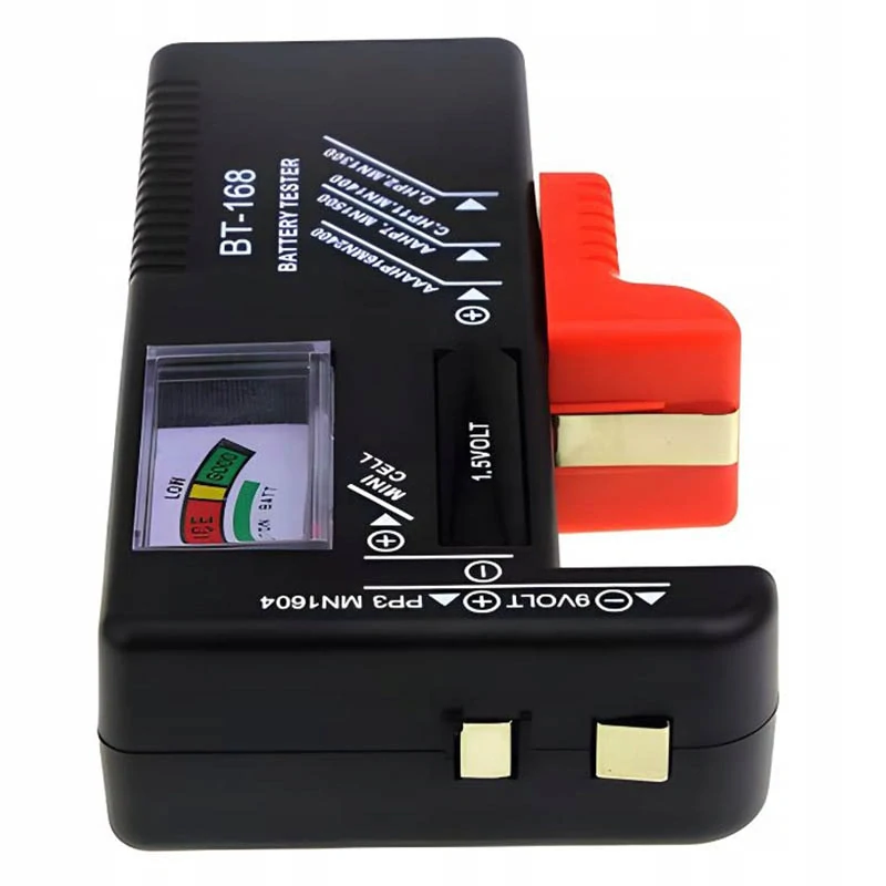 Tester batérií AA AAA C D 9V