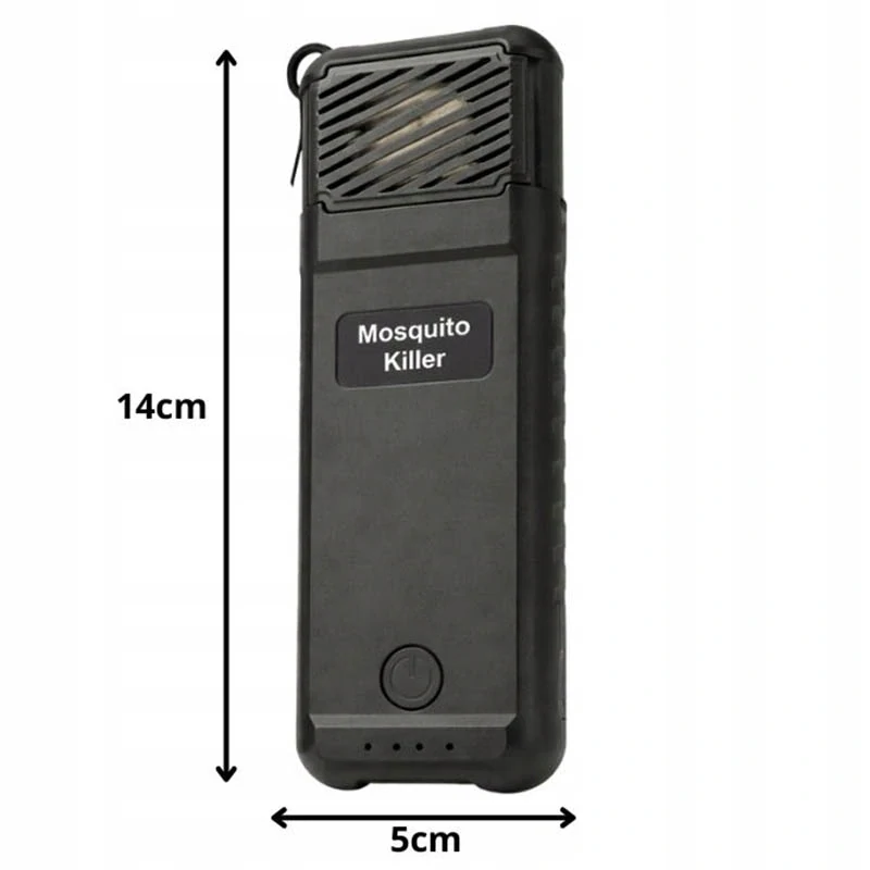 Odpudzovač komárov USB čierny