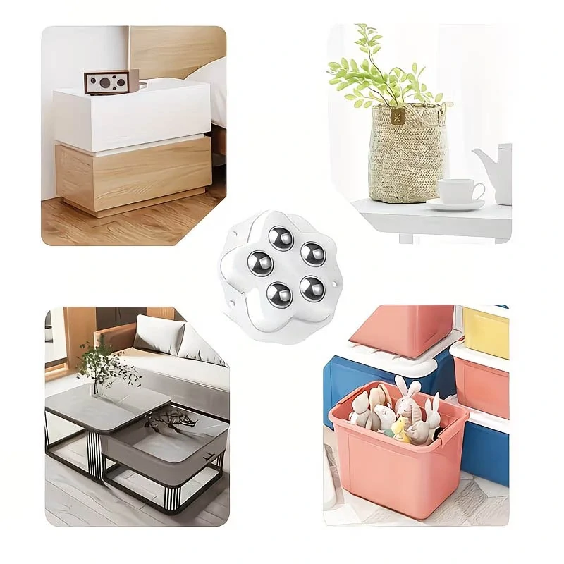 Samolepiace kolieska pod nábytok