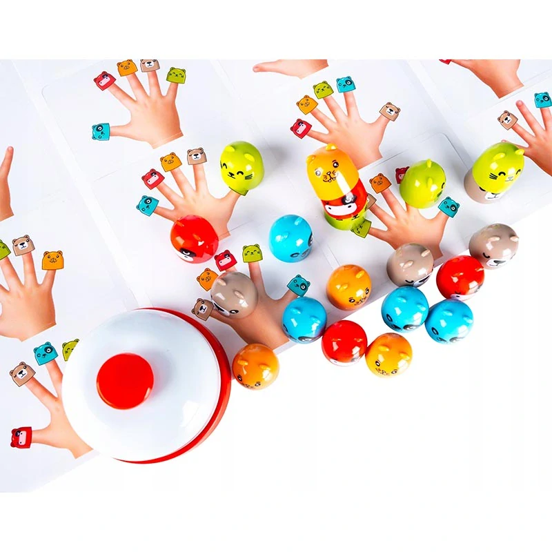 Fingers Up Game – hra s farebnými náprstkami na prsty