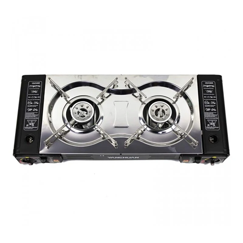 Prenosný plynový varič dvojhorákový