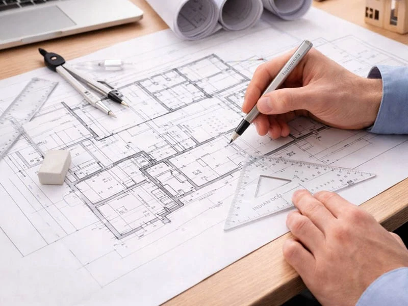 Súprava na na geometriu 7 dielna s kružidlom a pravítkami