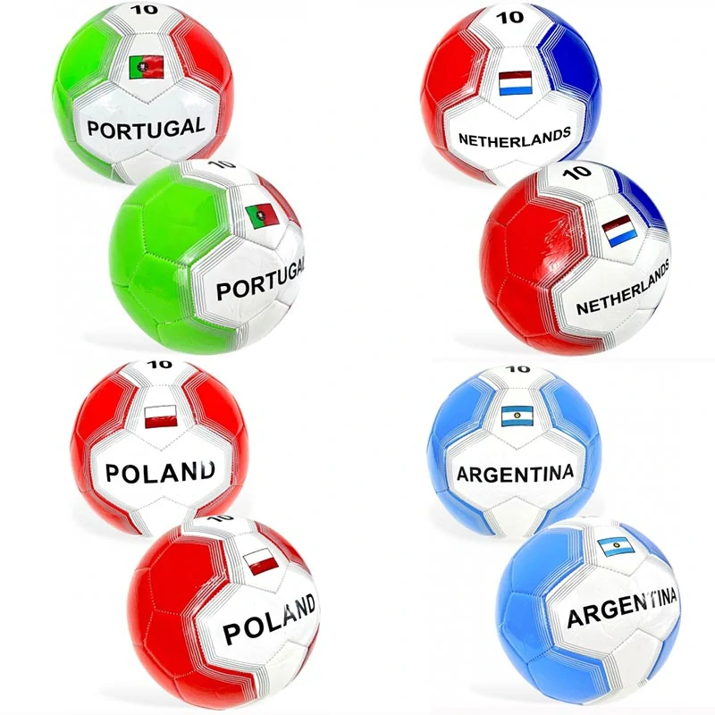 Futbalová lopta veľkosť 5 – dizajn národných tímov