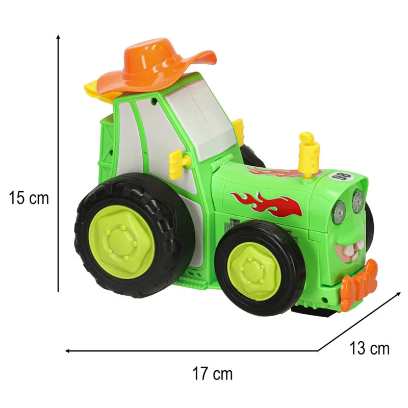 RC skákajúci traktor na diaľkové ovládanie