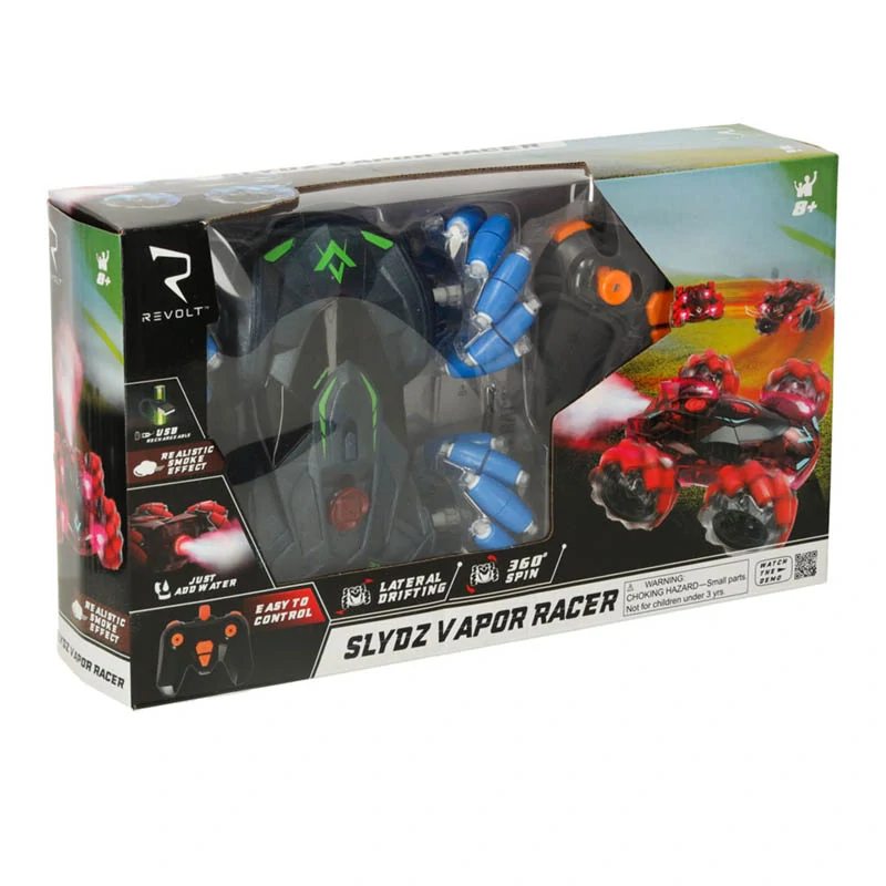 RC drift auto REVOLT Slydz Vapor Racer 360 na diaľkové ovládanie modré