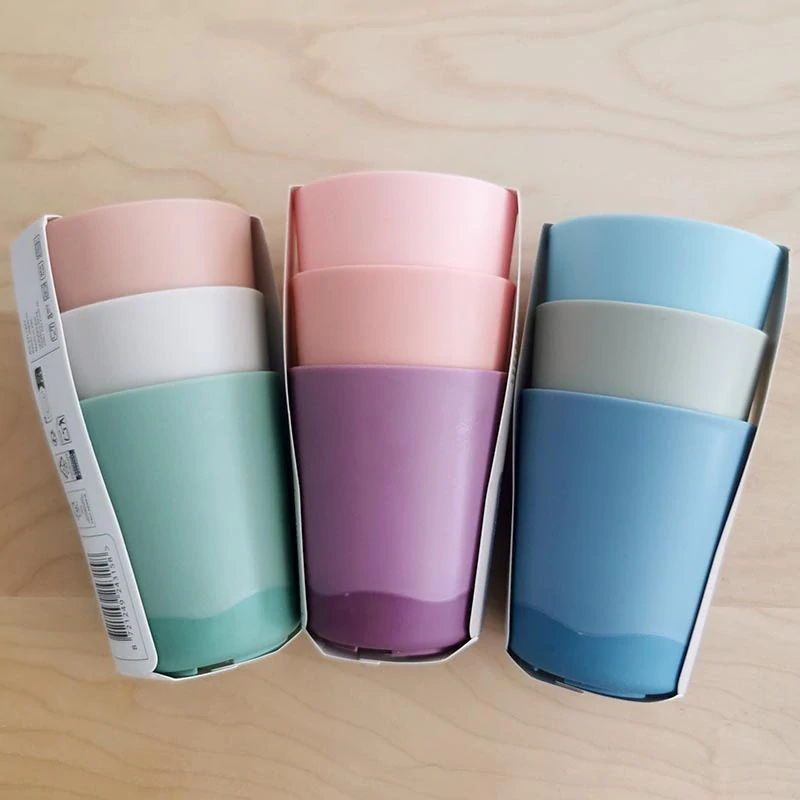 Detské protišmykové poháriky Alvär Baby – sada 3 ks BPA Free
