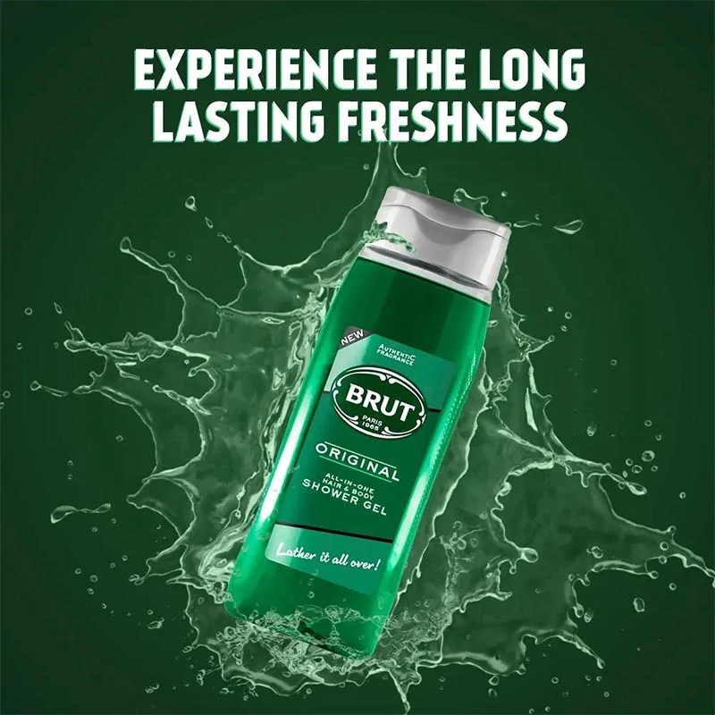 Brut Original All-In-One Hair & Body Shower Gel 500 ml